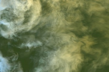 Beautiful 3D illustration of dense mysterious smoke clouds texture or background