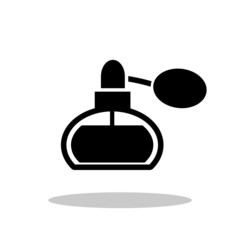 Classical perfume icon in trendy flat style. Perfume symbol for your web site design, logo, app, UI Vector EPS 10. 