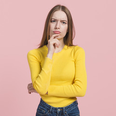 Girl thinking