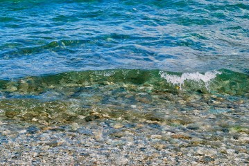 waves at Lake Tekapo 2