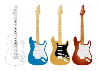 Electric Guitar, Music, Band, Instrument - 281573747