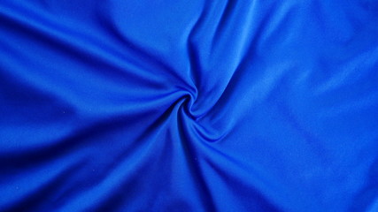 blue silk fabric background