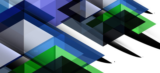 Colorful repeating triangles modern geometric in contemporary style on white background. Abstract geometric shape. Modern stylish texture