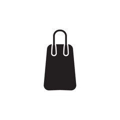 shopping bag icon logo vector illustration