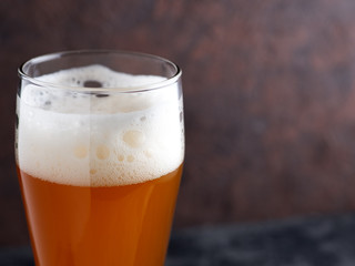 Craft beer is a sour ale with mango