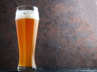 Craft beer is a sour ale with mango