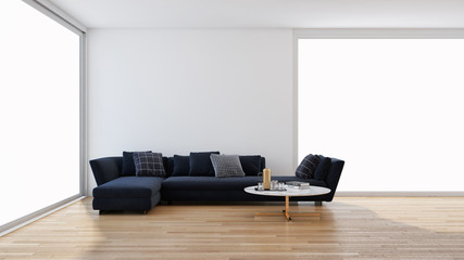 large luxury modern bright interiors room illustration 3D rendering