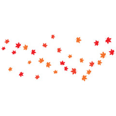 Maple leaf background vector illustration