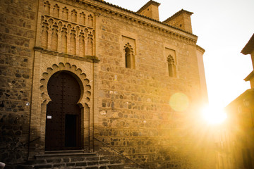 Fototapeta na wymiar Mezquita Toledo España 