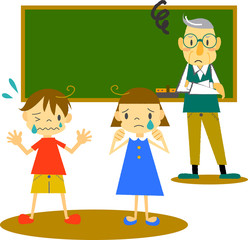 小学生　教室　トラブル