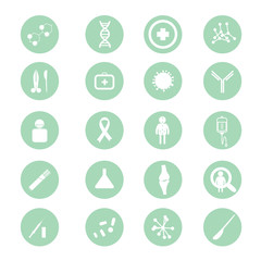 Set of medical icons