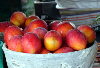 Ripe Red Mangoes for Sale