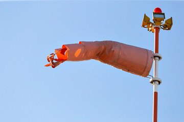  Windsock in the blue sky