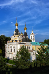 Fototapeta na wymiar Dmitrov, Russia - JULY 27, 2019: Elizabethan Church of the Dmitrov Kremlin