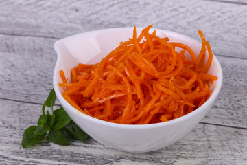 Korean cattot snack salad