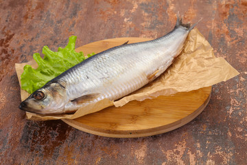 Salted herring fish