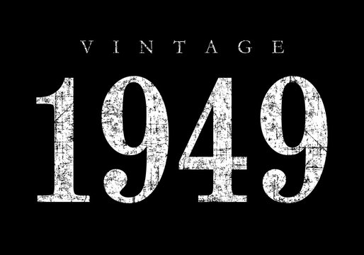 Vintage 1949 (Ancient White)