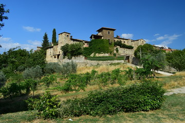 Fototapeta premium Montefioralle in Chianti