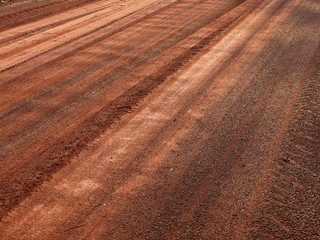 red dirt road texture