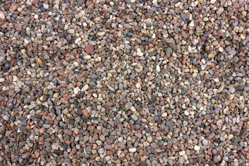 texture of small gravel near a river