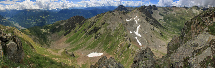 Dosso Cornin, val Grosina, alpi Retiche