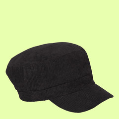 black colour styles cap