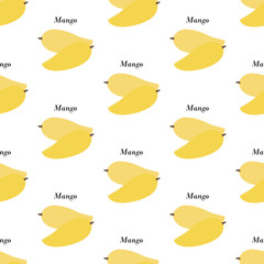 Mango seamless pattern