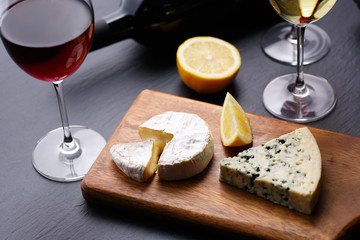 ワインとチーズ