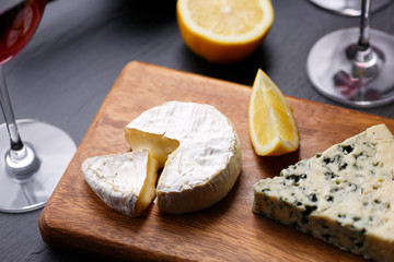 ワインとチーズ