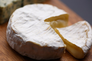 カマンベールチーズのアップ