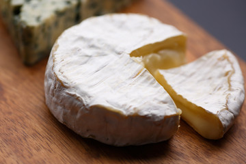 カマンベールチーズのアップ