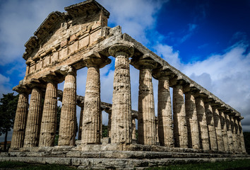 Tempel in Paestum, Salerno, Italien © Frozen Action