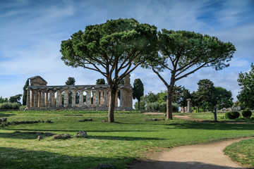 Tempel in Paestum, Salerno, Italien © Frozen Action