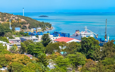 Port-Mathurin, capitale de l’île Rodrigues