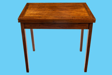 wooden single high table 