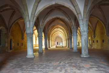 Hall of the old monastery