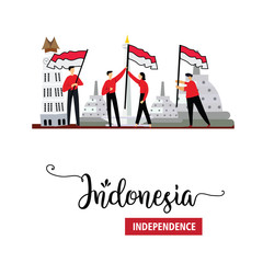 Indonesia Independence Day Celebration Vector Template Design Illustration