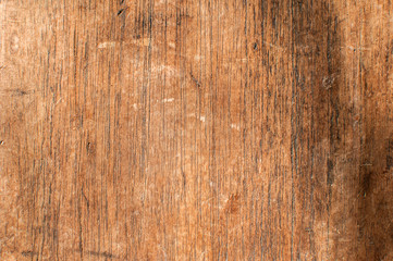 Old hard wood surface closeup as wooden background