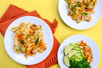 Asian Style Chicken Pad Thai Meal