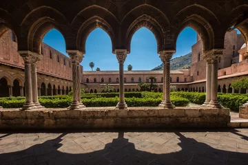 Foto op Plexiglas Monreale Kathedraal Palermo, Sicilië Italië © Frozen Action