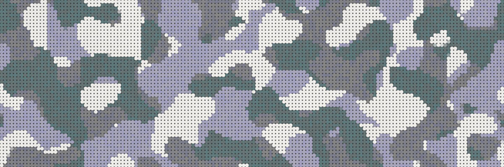 Seamless illustrations. Textile camouflage- pattern abstract