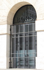 Italian Stock Exchange in Milan, Italy