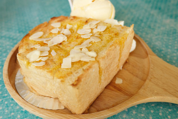 Close up of bread food