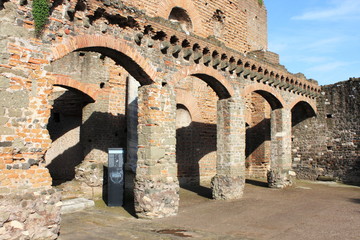 Ancient roman house in Rome, Italy