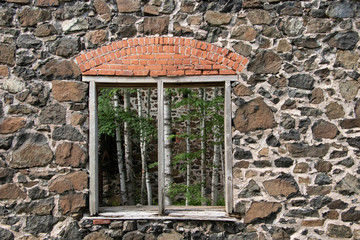 Forest Ruins Window 1