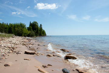 Michigan Upper Peninsula Beach Shore 13