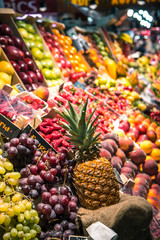 La Boqueria, fruit for sale