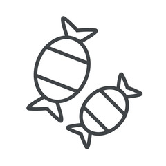 Line icon sweets