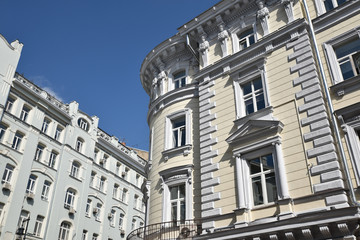 Obraz premium Immeubles anciens à Moscou, Russie