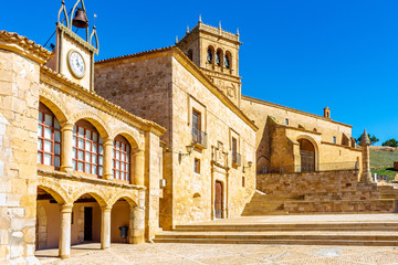 Fototapeta premium Fifteenth-century architectural complex of Moron de Almazan